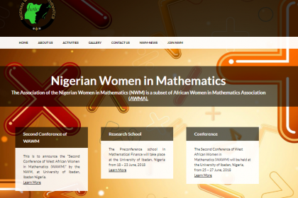Nigerian Women in Mathematics